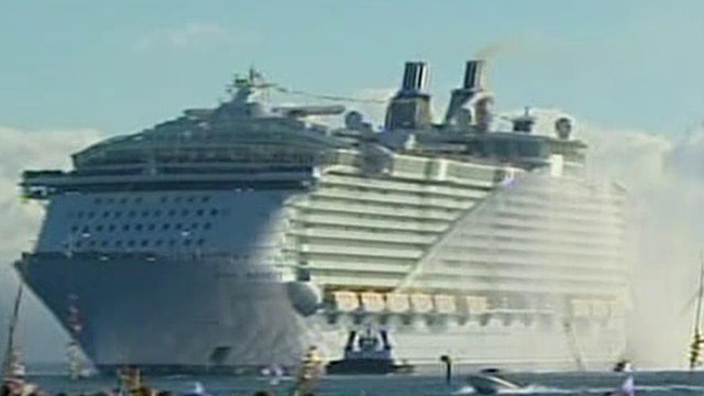 Search is on after man jumps off cruise ship