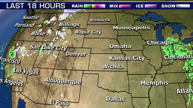 National forecast for Tuesday, November 10