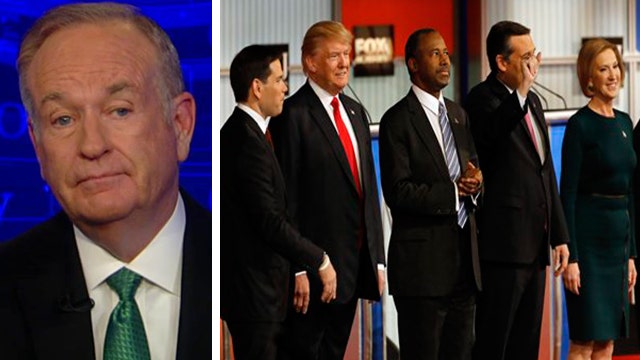 O'Reilly's take on the GOP debate
