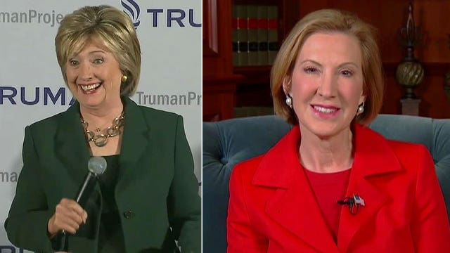 Clinton laughs at 'strangle' Fiorina remark. Apology needed?