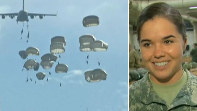 Female paratrooper carries on family tradition