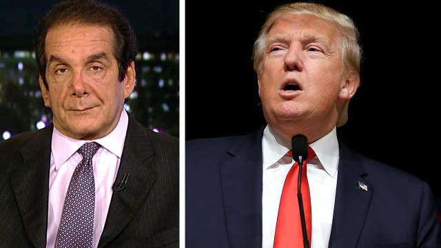 Krauthammer hits Trump over immigration flip-flop