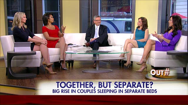 Rise in couples sleeping in separate beds