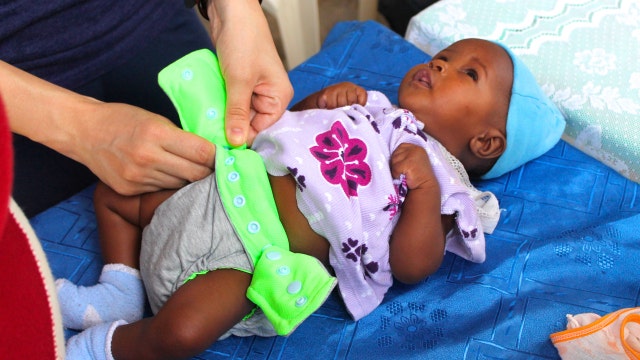 Reusable diapers may stop disease in Haiti