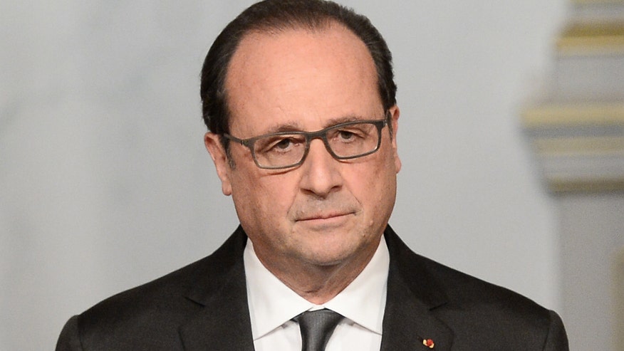 French leader delivers address after declaring state of emergency