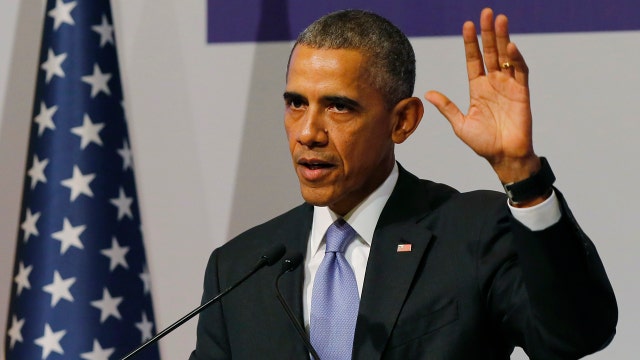 Staying the course: Obama says fight vs. ISIS will take time