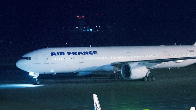 Two Air France flights out of the US diverted after threats