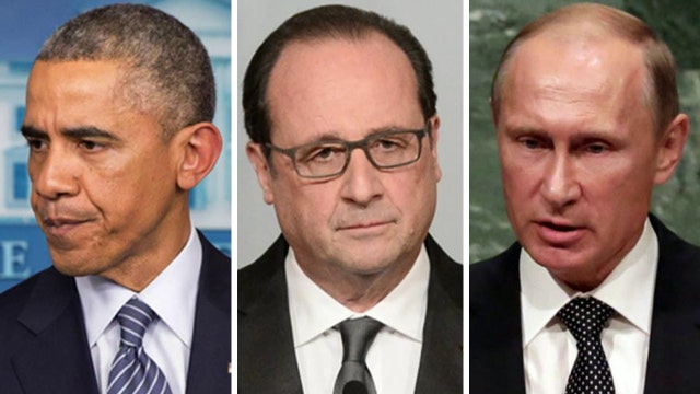Eric Shawn reports: Obama, Hollande, and Putin face ISIS