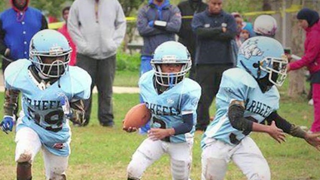 Youth football league chooses championship teams at random