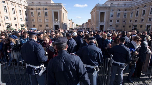 Italy increases security ahead of Vatican's Jubilee