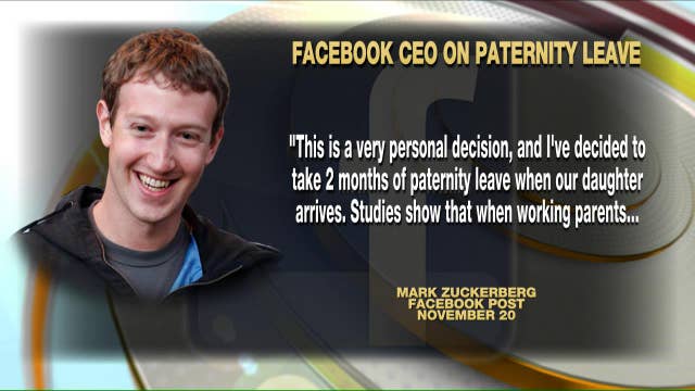 Is Mark Zuckerberg setting a tone on paternity leave?