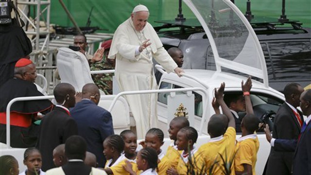 Pope Frances makes second stop in Africa