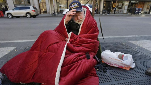 Number of homeless people in America surges