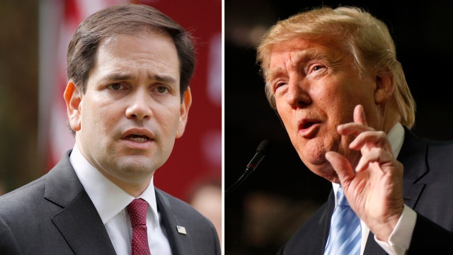 Donald Trump still overtaking Marco Rubio in the polls