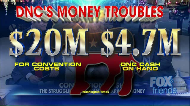 DNC proposes taxpayers fund their convention
