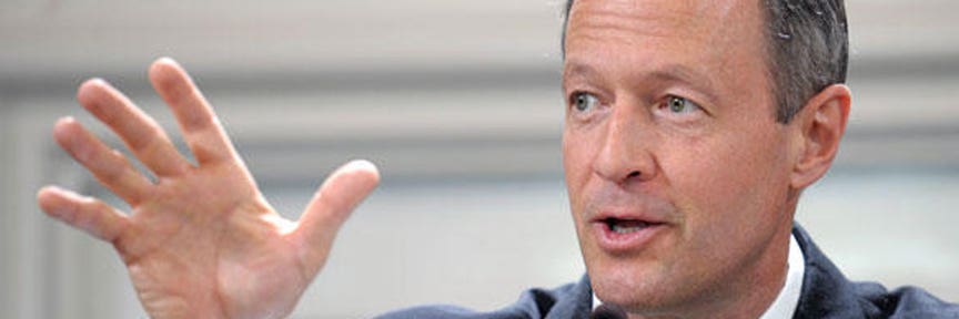 Democrat Martin O'Malley fails to qualify for Ohio's primary ballot