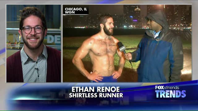 'Hunky' jogger speaks out on 'Fox and Friends'