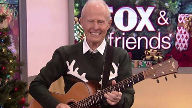 Shropshire performs 'Grandma got runover by a reindeer'