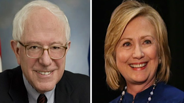 How far left will Clinton go to compete with Sanders?