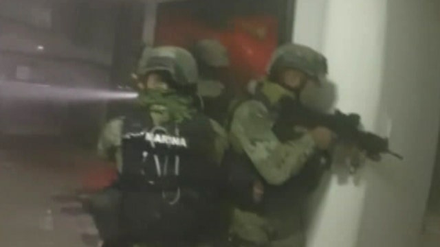 Video of intense firefight at 'El Chapo' Guzman's hideout