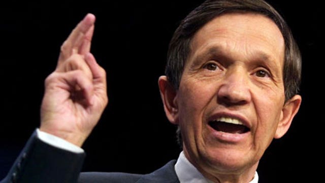 Alan Colmes and Dennis Kucinich 