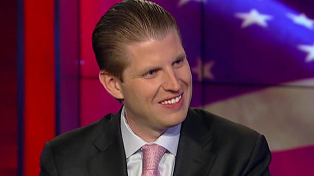 Eric Trump: Establishment upset they cannot control my dad