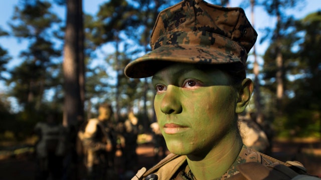 Marine Corps considers keeping women out of combat