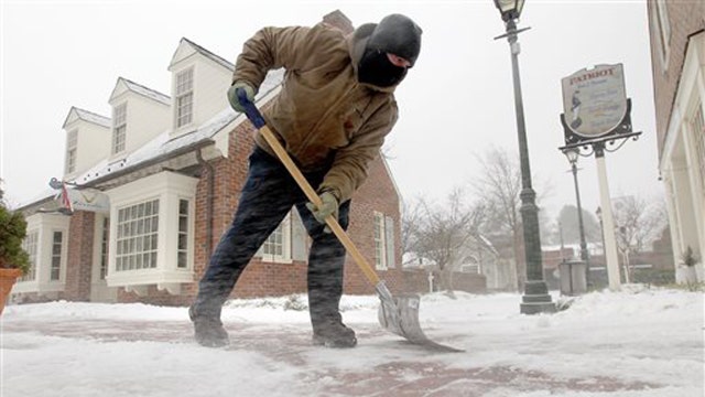 Risk of heart attack increases while shoveling snow