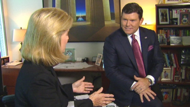 Bret Baier takes Greta behind the Fox News-Google GOP Debate