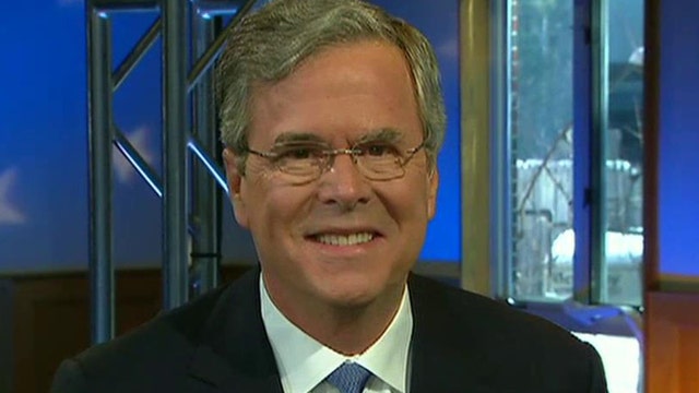 Jeb Bush on fight for GOP establishment lane