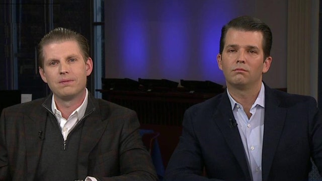 Trump's sons hit the campaign trail in New Hampshire