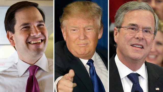 Can Rubio and Jeb become a strong challenge to Trump?
