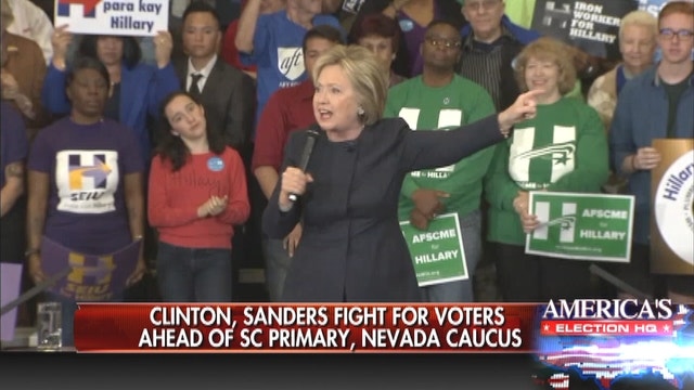 Clinton, Sanders fight for Latino vote in Nevada