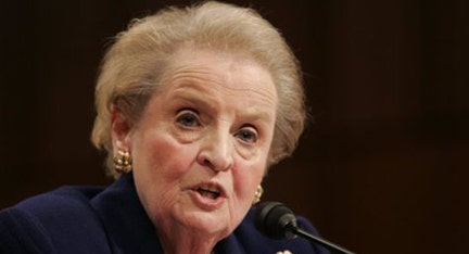California college students object to 'white feminist' Madeleine Albright as commencement speaker