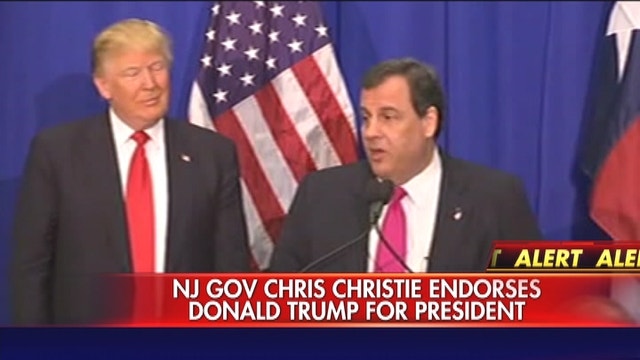 Christie endorses Trump, Rubio & Trump attack each other