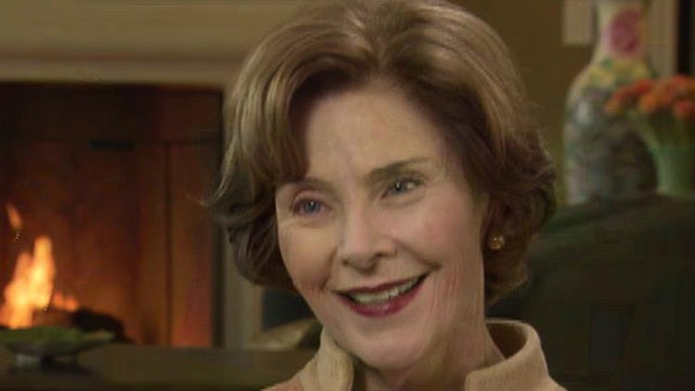 Laura Bush: We regret our candidate's no longer in the race