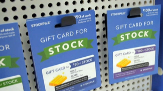 Buy gift cards for stock?