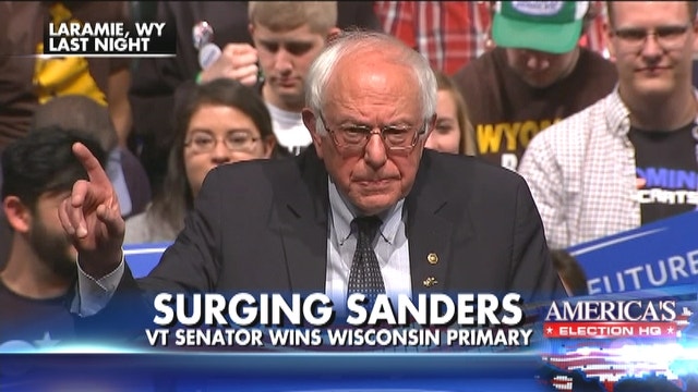 Sanders wins Wisconsin in sixth straight victory