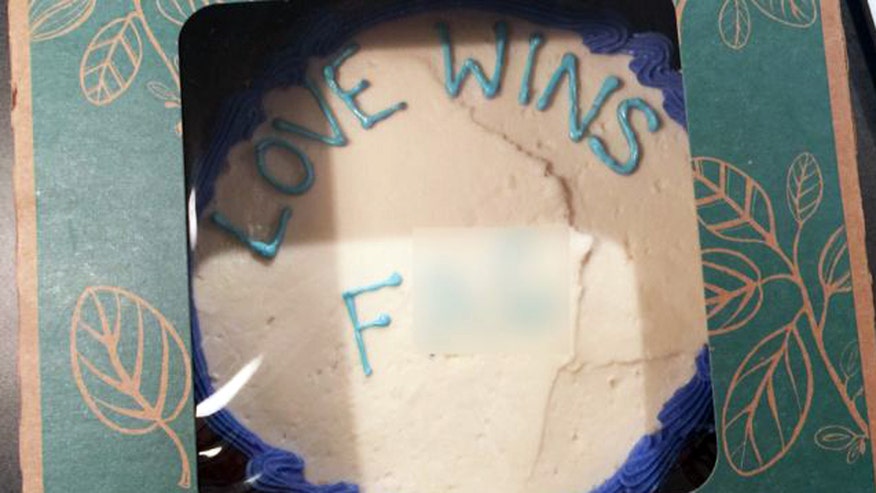 Store claims man wrote it himself