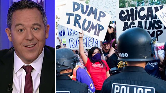 Gutfeld: This isn't candidate protesting, it's mob violence