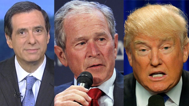 Kurtz: Bush vs Trump ... Again