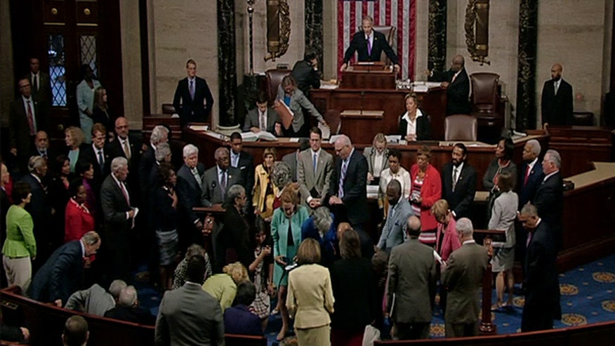 House Democrats protest inaction on gun violence