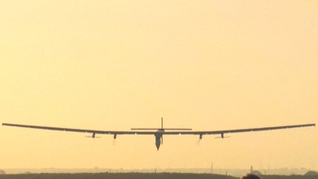 Watch as the Solar Impulse 2 lands in Spain