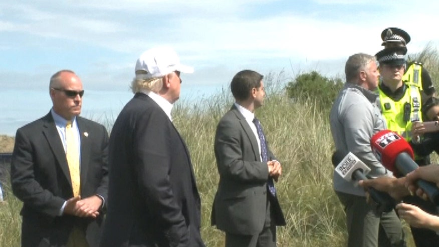 Trump answers questions on Brexit, renewed talk of Texas secession push in US