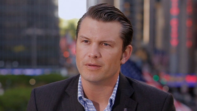 Hegseth on patriotism: Fighting for 'what’s behind you'