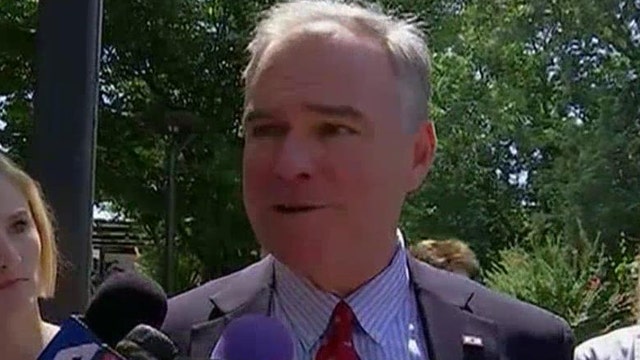 Tim Kaine's liberal credentials questioned 
