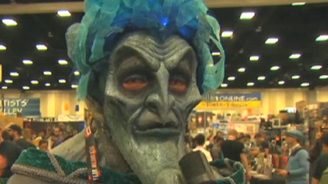 Cosplay on display at Comic-Con