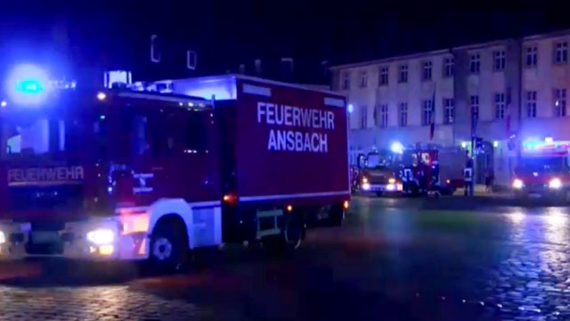 Suicide bomber detonates self outside German concert hall
