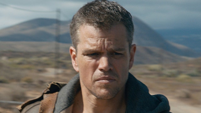 Matt Damon's back in the big screen