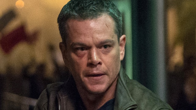Was Matt Damon paid per line in 'Jason Bourne'?